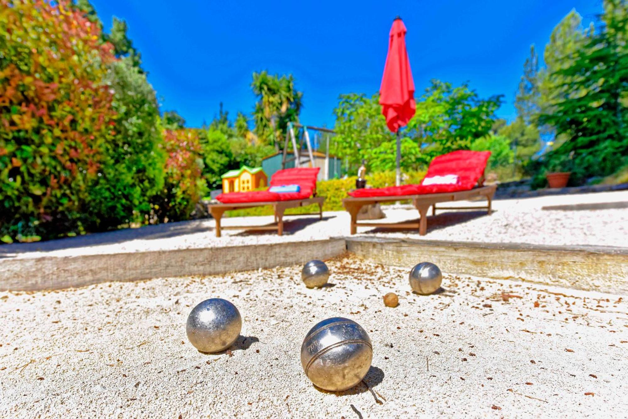 Appartements Avec Jardin Dans Villa Rocaille カシ エクステリア 写真
