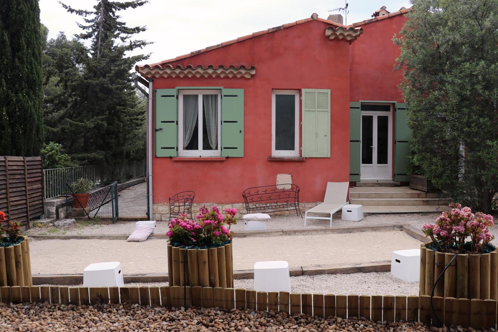 Appartements Avec Jardin Dans Villa Rocaille カシ エクステリア 写真